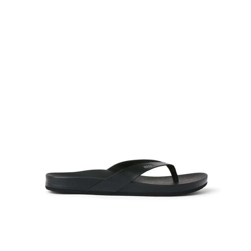 Reef Cushion Court Womens Flip Flop, Molded Cushion Footbed, Arch Support, Black, 8 - Image 5